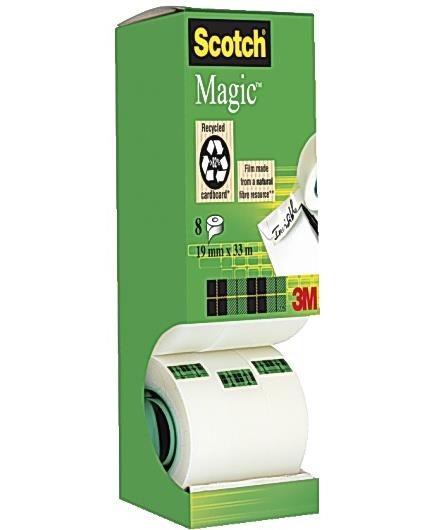 770957  FT510116336 Tape SCOTCH&#174; Magic 810 7+1rl gratis (8) 